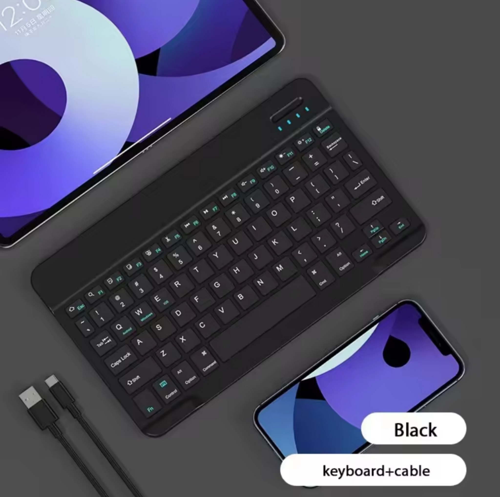 Bluetooth keyboard view 5